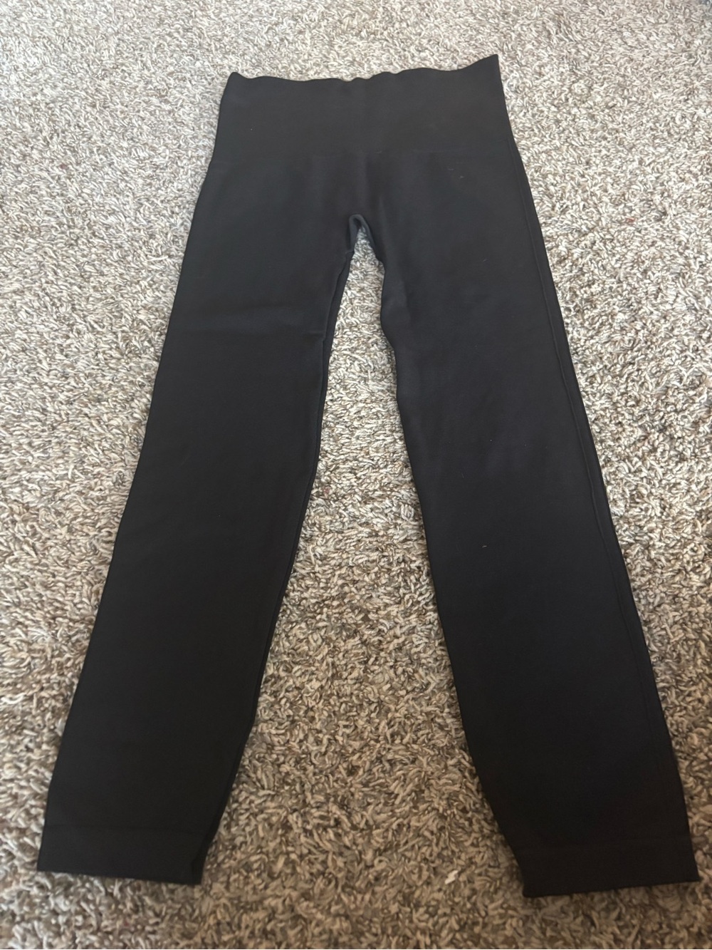 SPANX Black Women's Leggings with Size Tags nwt xl